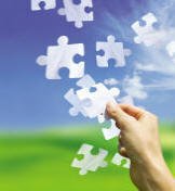 Foto bij Life puzzle.
